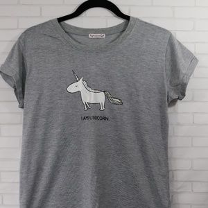 Proud Angel Unicorn Short sleeve Tee